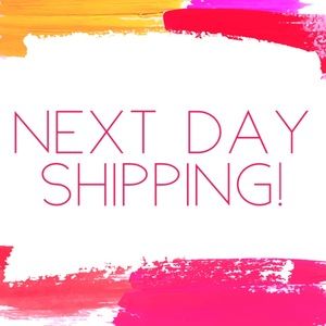 Next day shipping!